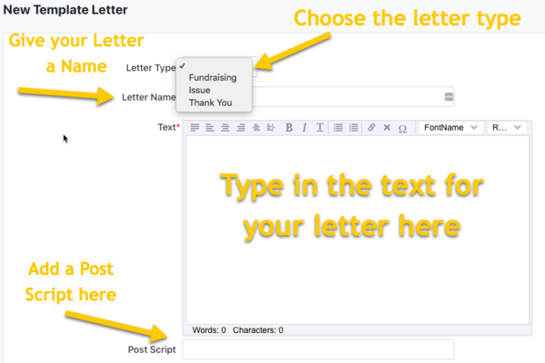 Lib Dem Tech Blog: Template Letters - Connect Training